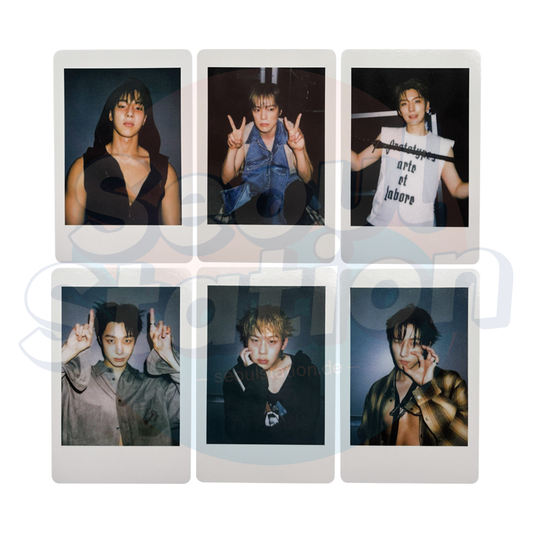 MONSTA X - 13th Mini Album: 'THE X' - WITHMUU Lucky Draw Polaroid