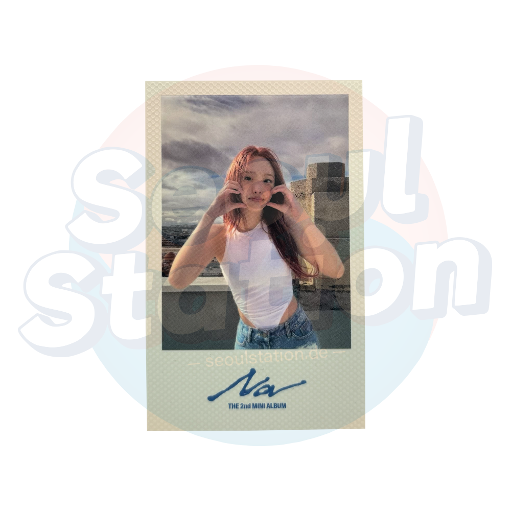 Nayeon - 2nd Mini Album 'NA' - JYP Shop Polaroid Photo Card 3