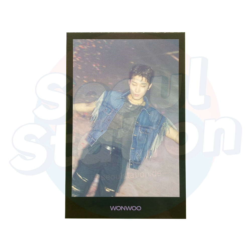 SEVENTEEN - SEVENTEENTH HEAVEN - Instant Polaroid Photo Card - PM 10:23 Ver. wonwoo