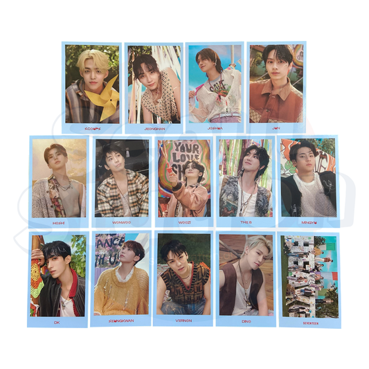 SEVENTEEN - SEVENTEENTH HEAVEN - Instant Polaroid Photo Card - PM 2:14 Ver.