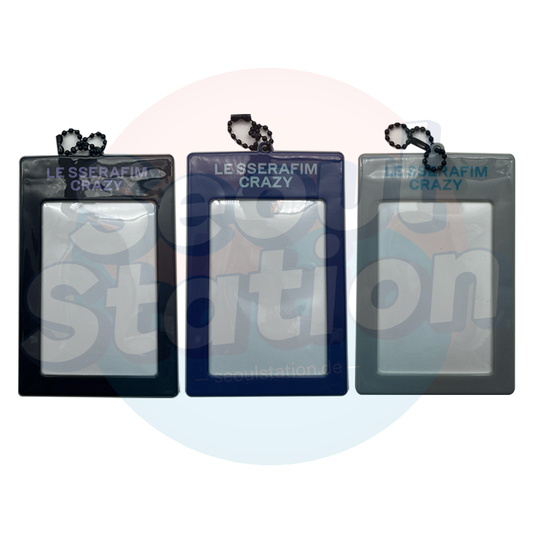 LE SSERAFIM - 4th Mini Album 'CRAZY' - WEVERSE Photocard Holder