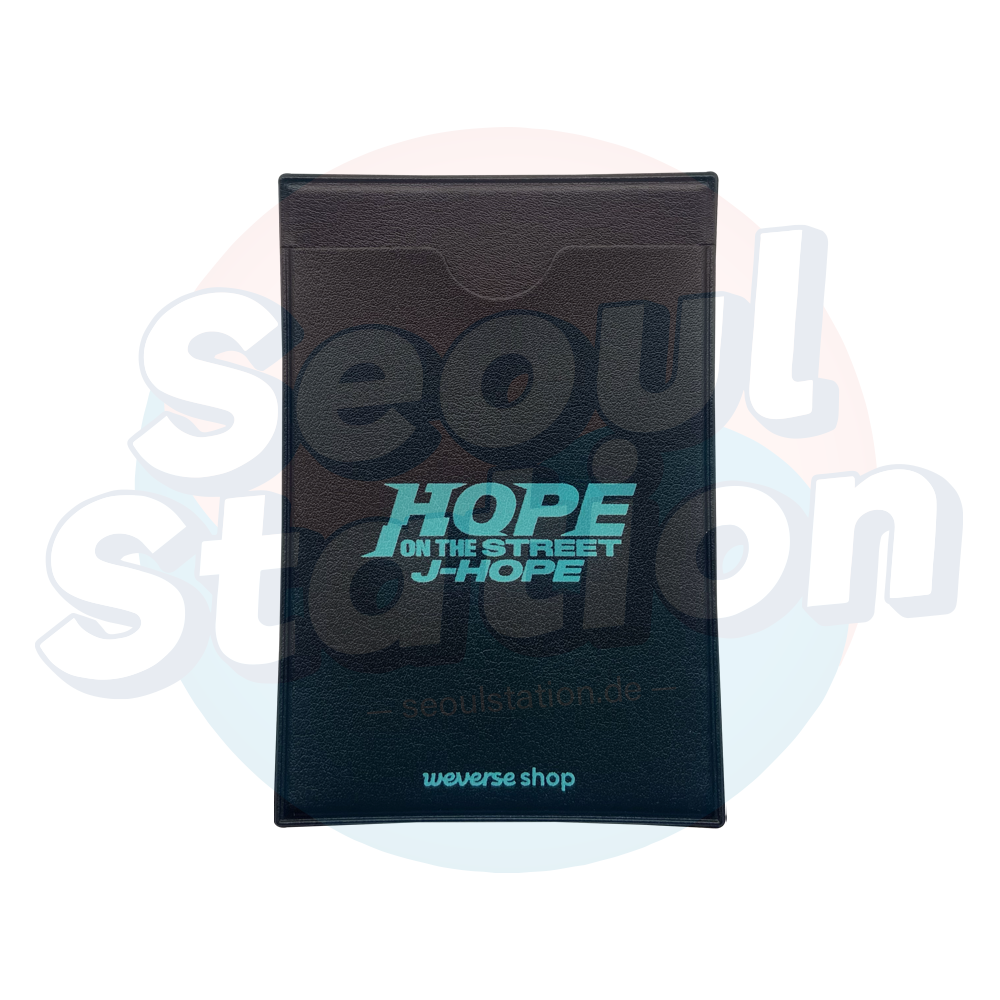 J-Hope - Hope on the Street - WEVERSE Photo Card Holder Turquoise