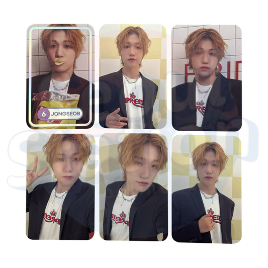 P1Harmony - 'P1ay P1ay P1ay' - 3rd Anniversary Pop-Up Store Official Trading Card - JONGSEOB Ver.