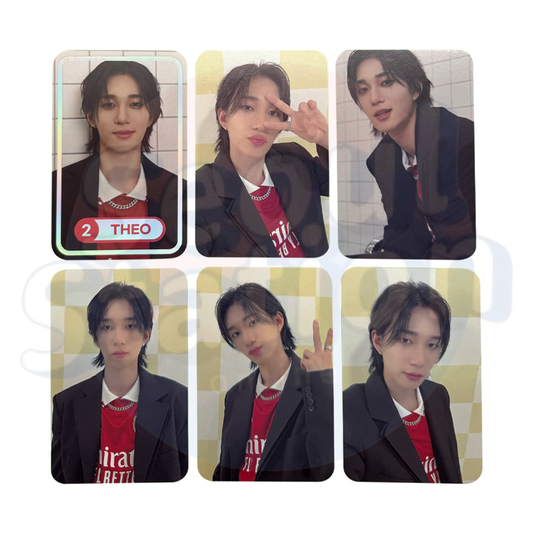 P1Harmony - 'P1ay P1ay P1ay' - 3rd Anniversary Pop-Up Store Official Trading Card - THEO Ver.