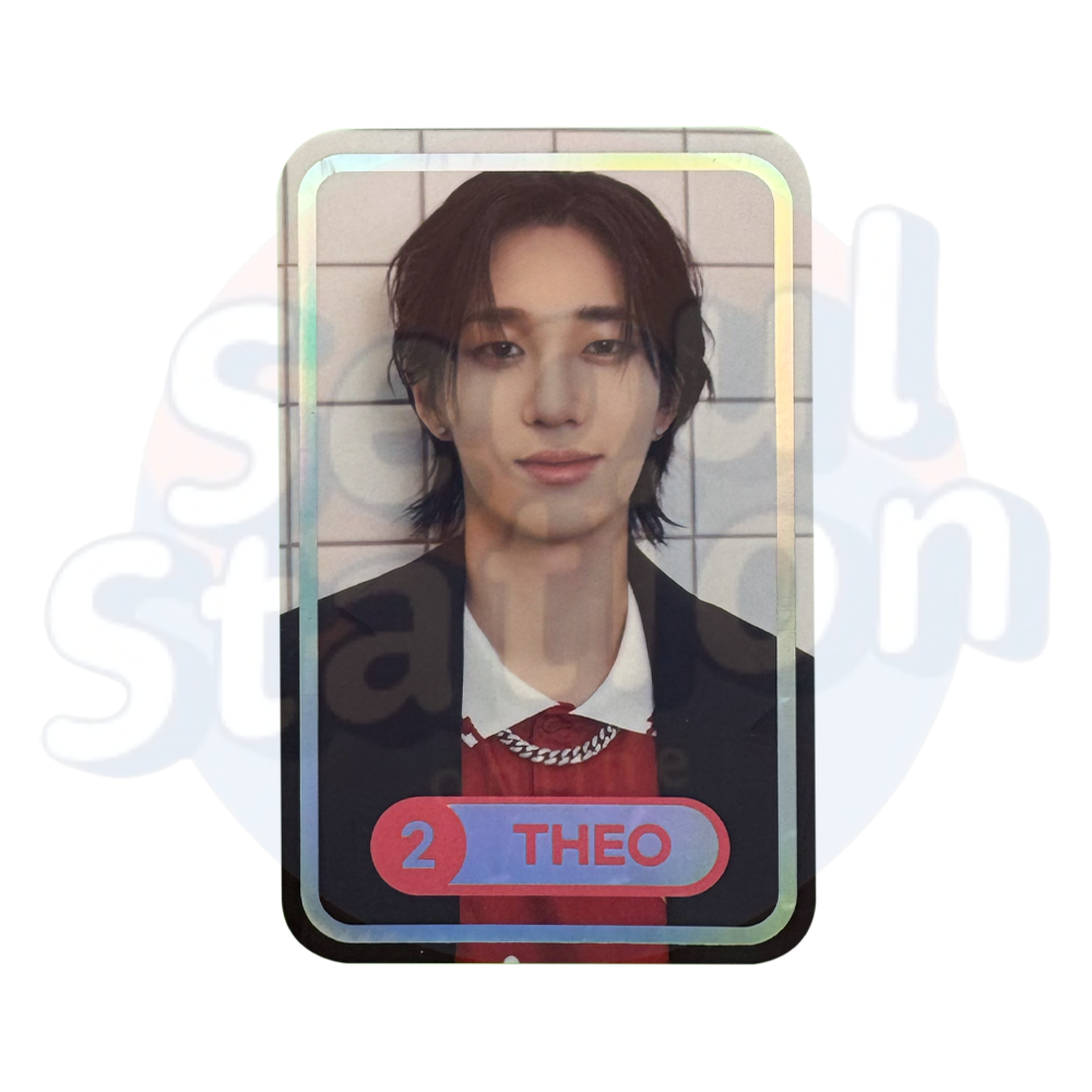 P1Harmony - 'P1ay P1ay P1ay' - 3rd Anniversary Pop-Up Store Official Trading Card - THEO Ver. special pc