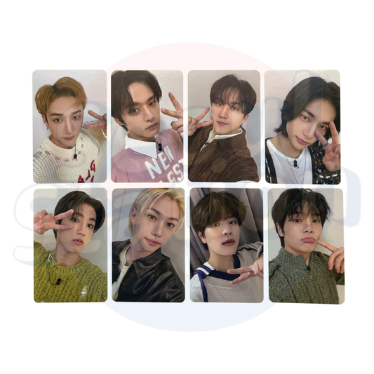 Stray Kids - 樂-STAR - ROCK STAR - Soundwave 2nd Lucky Draw Photo Card (LIGHT PINK)