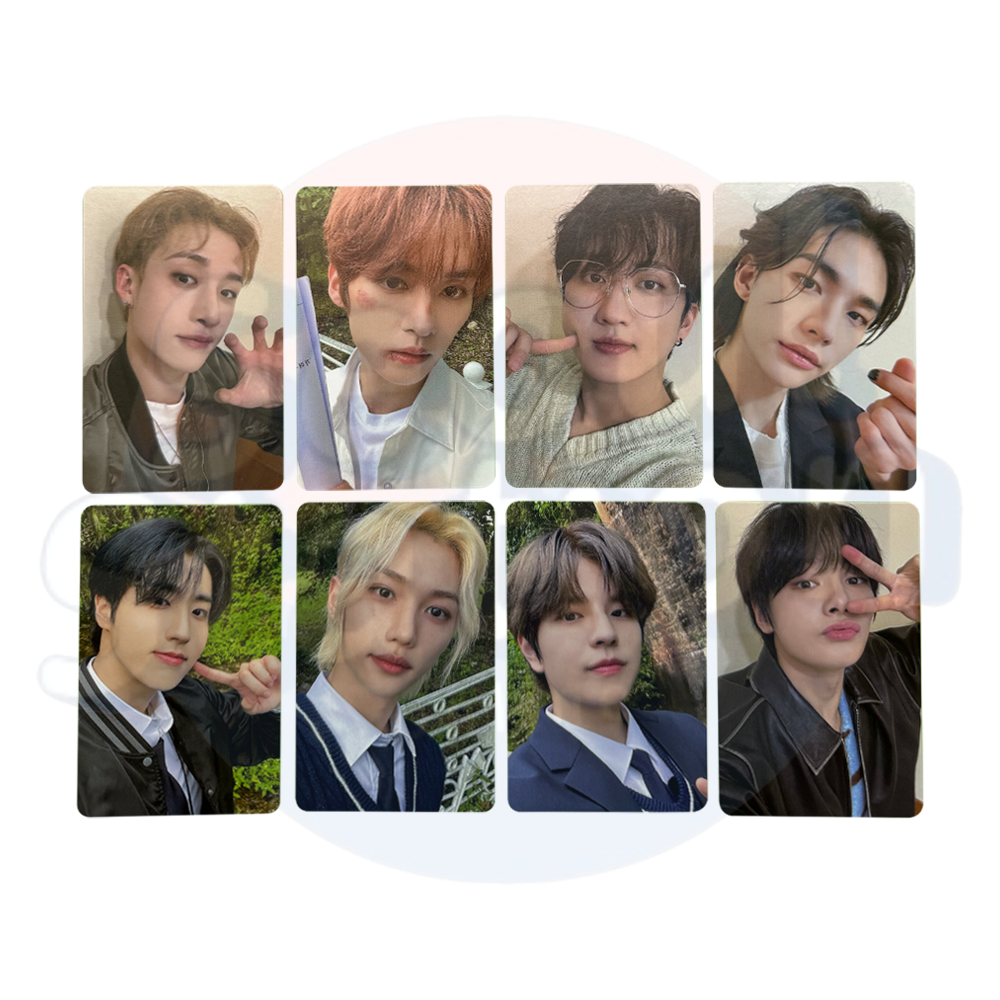 Stray Kids - 樂-STAR - ROCK STAR - Soundwave Pop-Up 1st Giveaway Photo Card (PINK&WHITE)