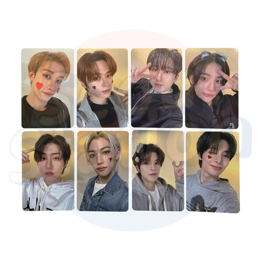 Stray Kids - 樂-STAR - ROCK STAR - Soundwave Pop-Up 2nd Giveaway Photo Card (PINK)