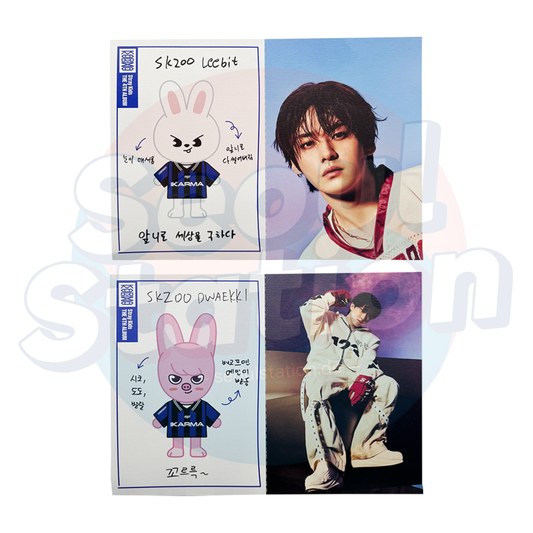 STRAY KIDS - 4th Studio Album 'KARMA' - SKZOO Album Ver. - SKZOO Profile Card