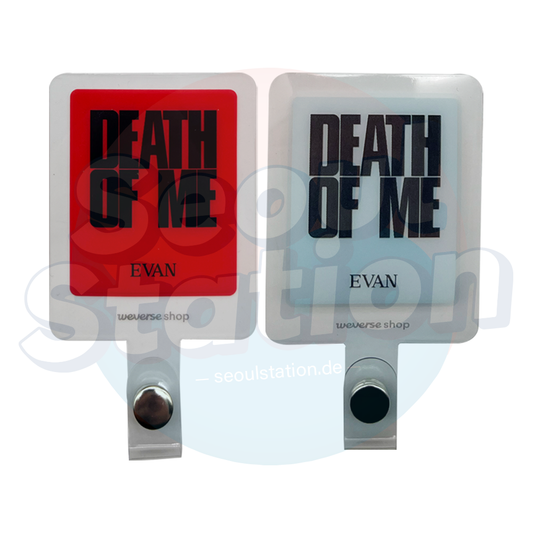 EVAN - 1st Mini Album 'DEATH OF ME' - WEVERSE Phone Tab