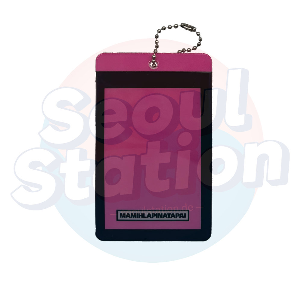 ILLIT - 4th Mini Album 'MAMIHLAPINATAPAI' - WEVERSE Photocard Holder Pink
