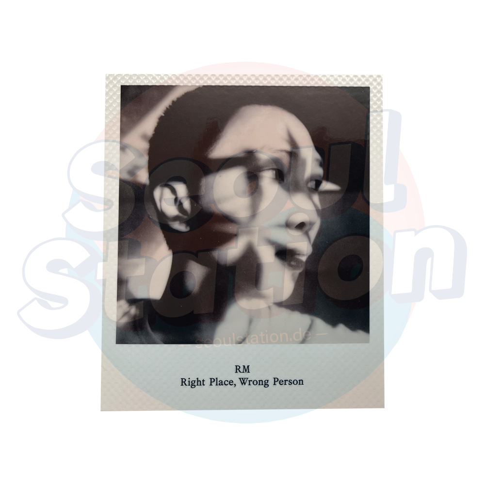RM - RIGHT PLACE, WRONG PERSON - WEVERSE Early Bird Gift - Polaroid