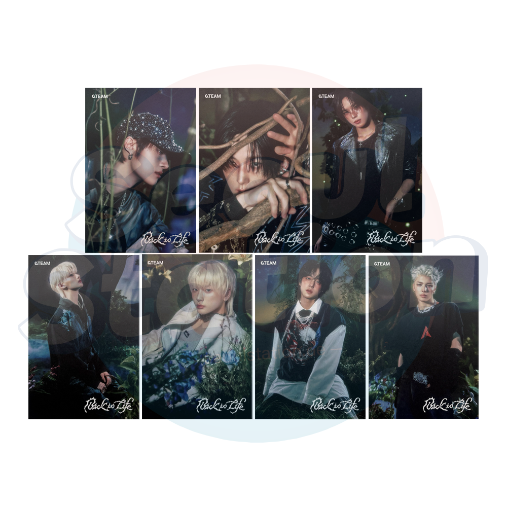 &TEAM - 1st Korean Mini Album 'BACK TO LIFE' - APPLE MUSIC Postcard