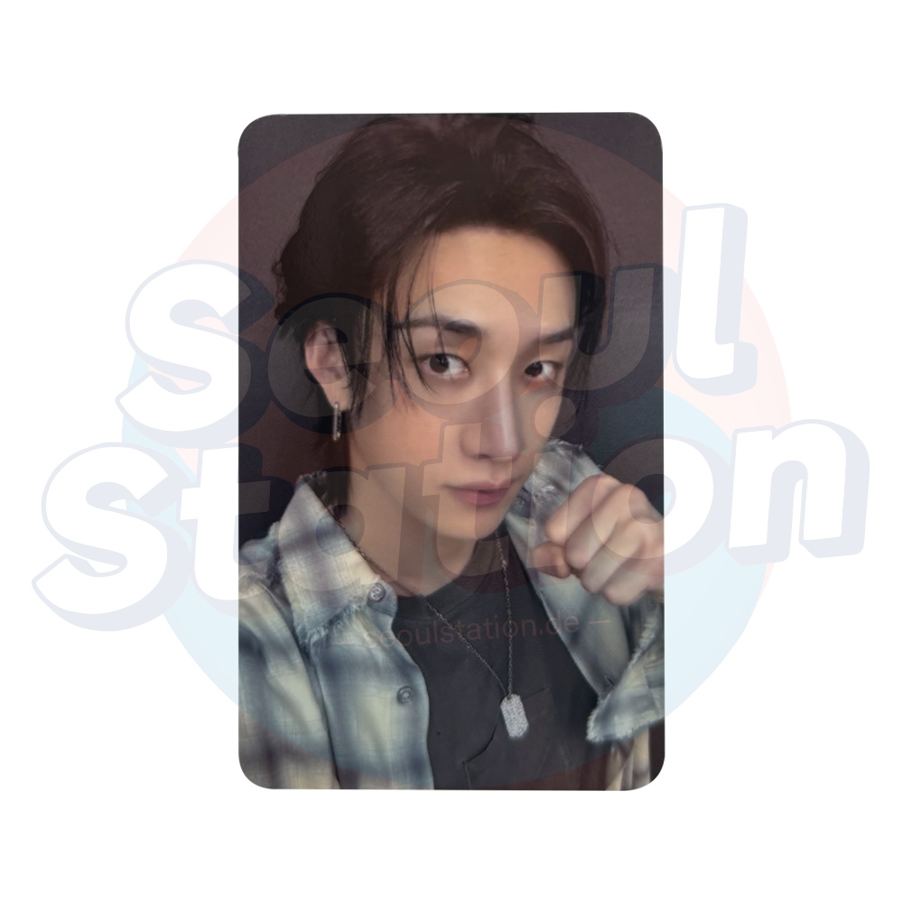 STRAY KIDS - 'KARMA' - FANS SHOP Lucky Draw Photocard - Real Touch QR Ver. Bang Chan