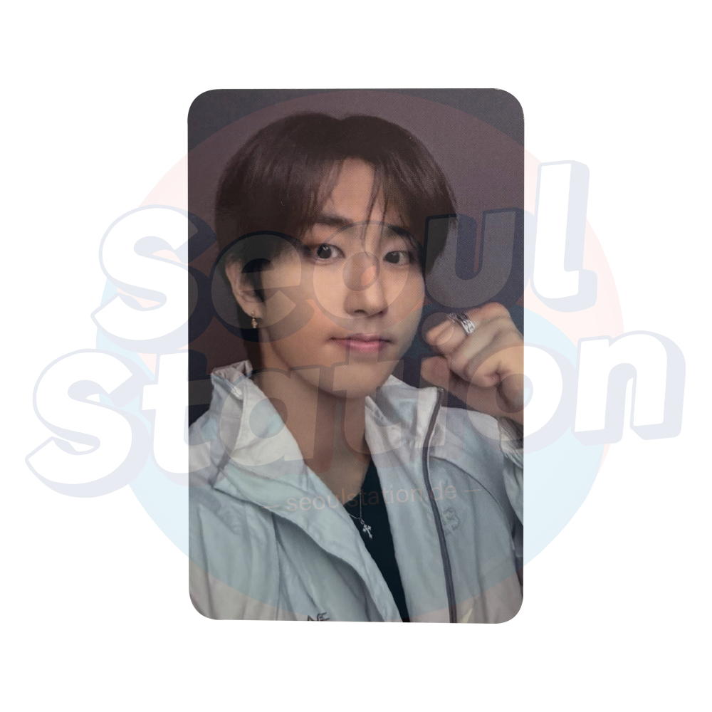 STRAY KIDS - 'KARMA' - FANS SHOP Lucky Draw Photocard - Real Touch QR Ver. Han