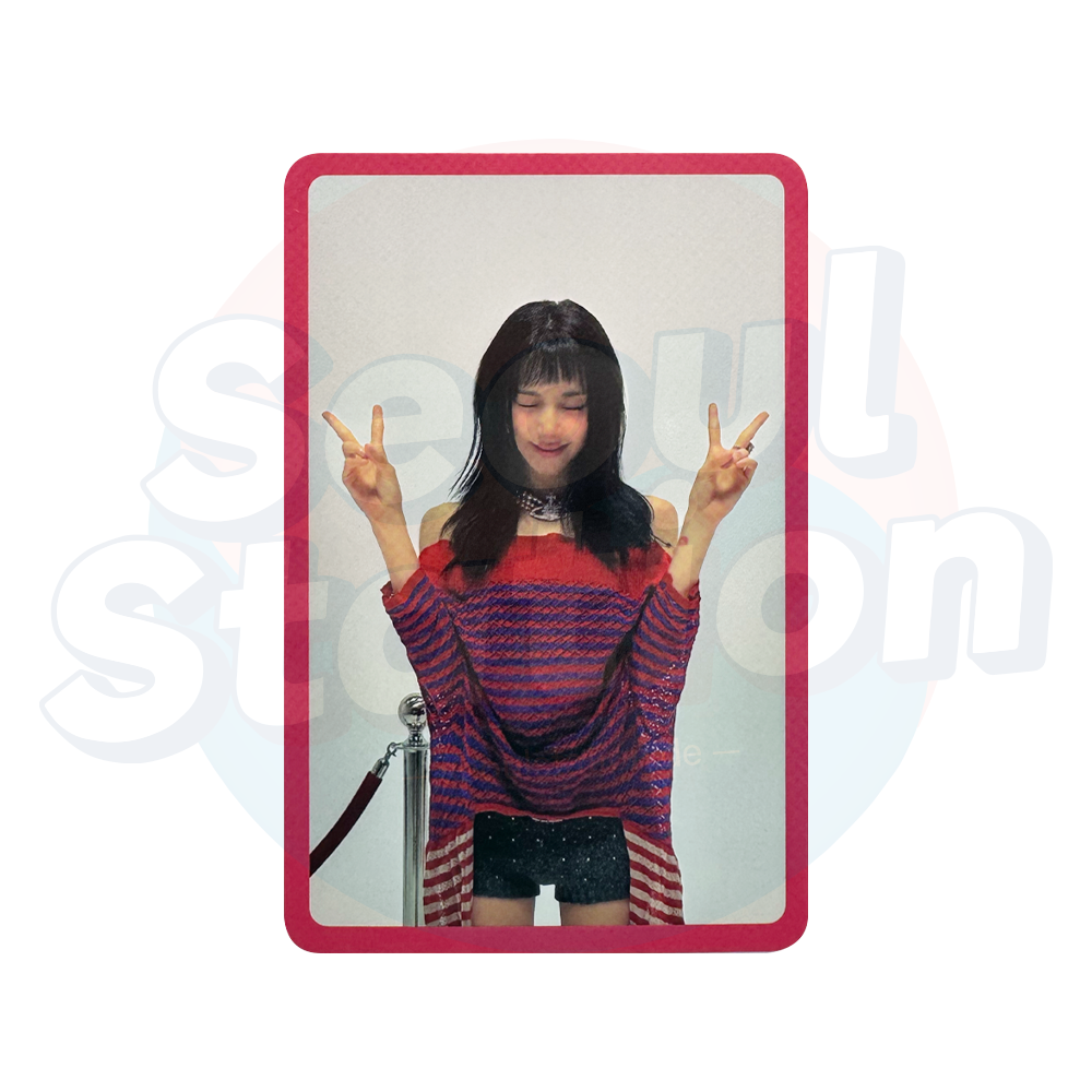 TWICE - 14th Mini Album 'STRATEGY' - POB Photo Card - Set C (Pink) chaeyoung