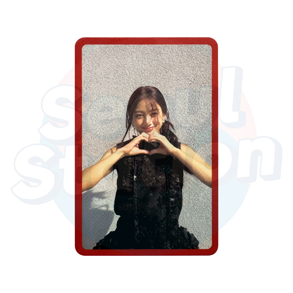 TWICE - 14th Mini Album 'STRATEGY' - POB Photo Card - Set A (Red) jihyo