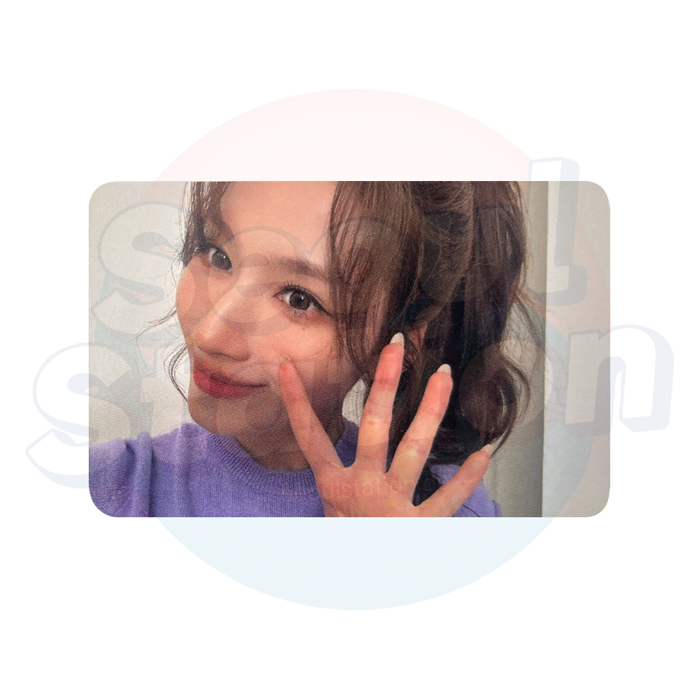 TWICE - 14th Mini Album 'STRATEGY' - Apple Music Photo Card - DIGIPACK Ver. sana