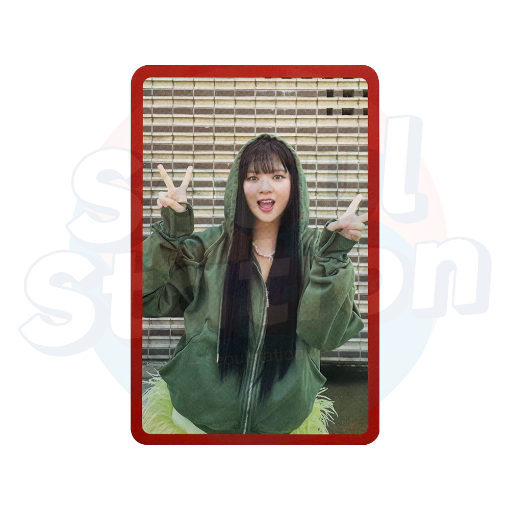 TWICE - 14th Mini Album 'STRATEGY' - POB Photo Card - Set A (Red) jeongyeon