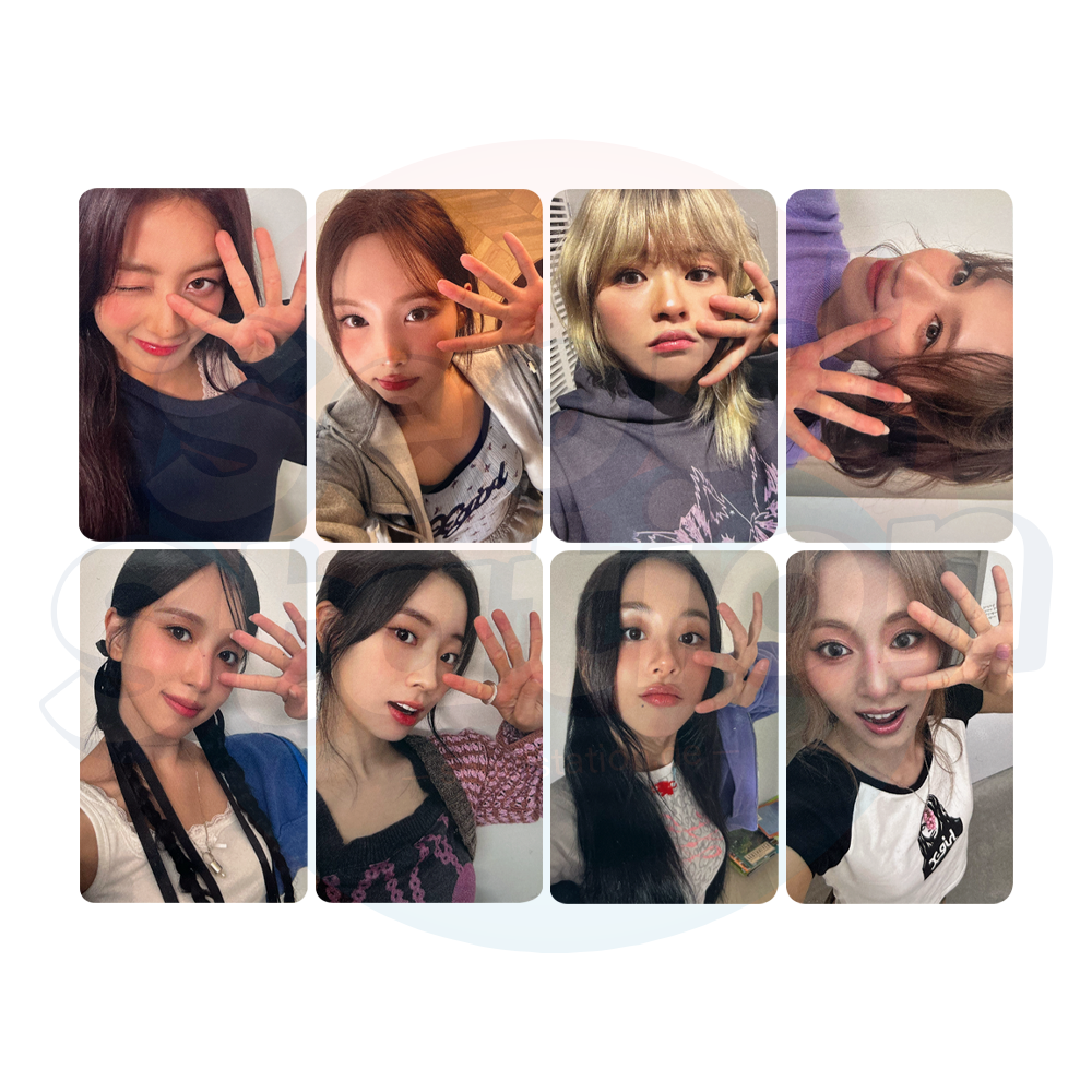 TWICE - 14th Mini Album 'STRATEGY' - Apple Music Photo Card - DIGIPACK Ver.