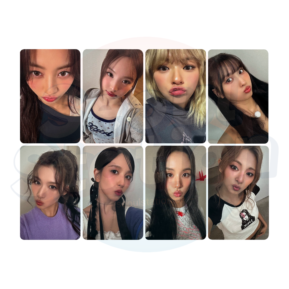 TWICE - 14th Mini Album 'STRATEGY' - Apple Music Photo Card - PHOTOBOOK Ver.