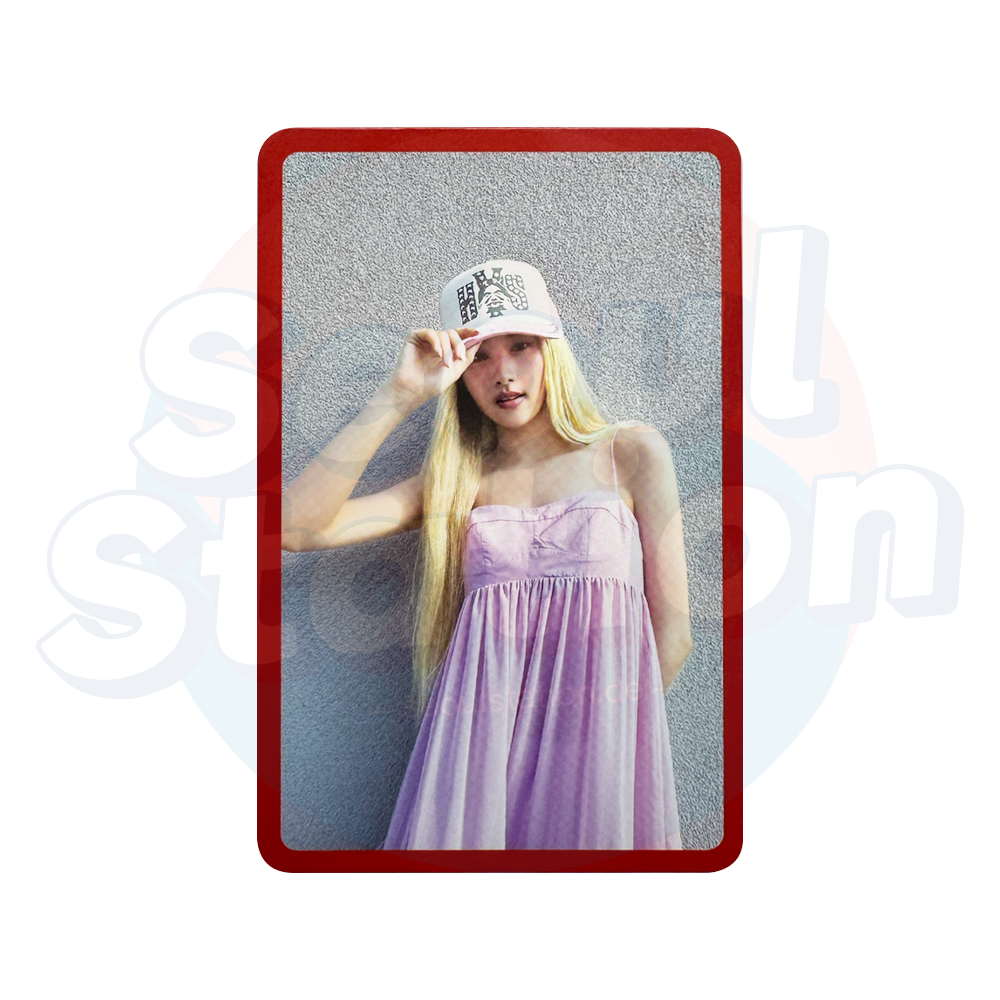 TWICE - 14th Mini Album 'STRATEGY' - POB Photo Card - Set A (Red) sana