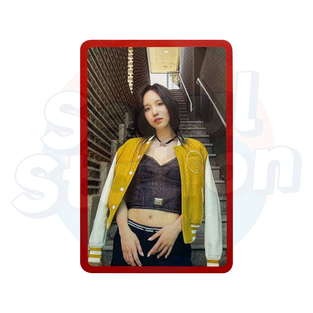 TWICE - 14th Mini Album 'STRATEGY' - POB Photo Card - Set A (Red) mina