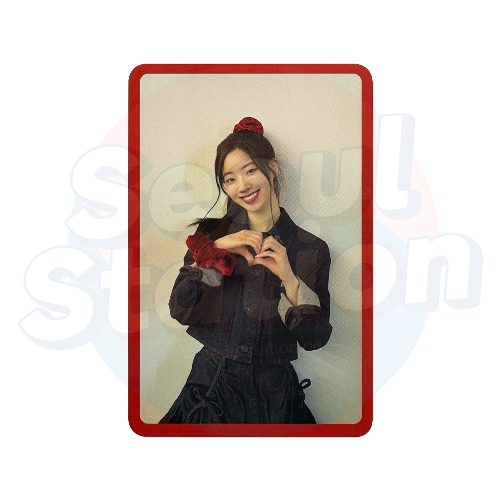 TWICE - 14th Mini Album 'STRATEGY' - POB Photo Card - Set A (Red) dahyun