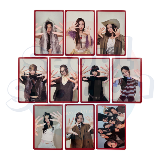 TWICE - Special Album 'TEN: THE STORY GOES ON' - Photocard - SET B (Red)