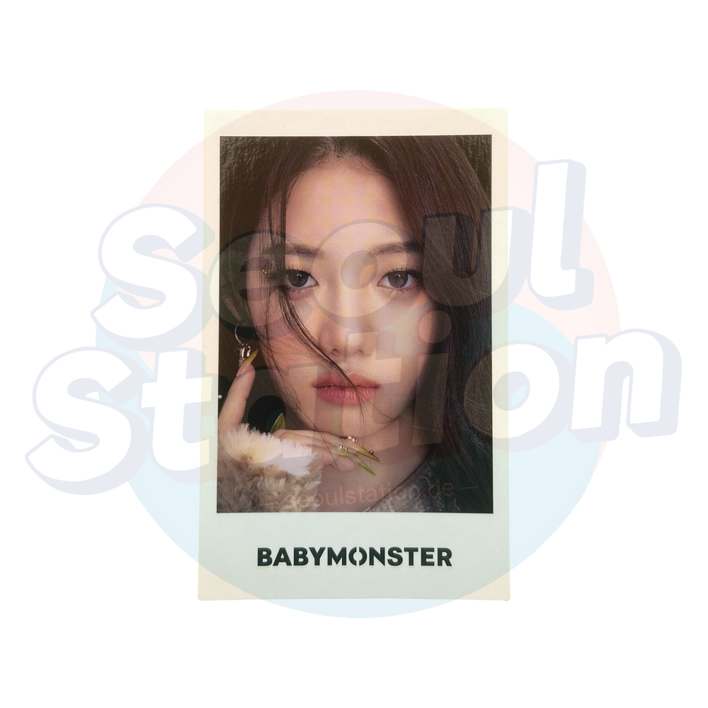 BABYMONSTER - 1st Mini Album: 'BABYMONS7ER' - Weverse Polaroid Photo Card Rora