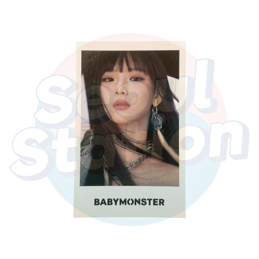 BABYMONSTER - 1st Mini Album: 'BABYMONS7ER' - Weverse Polaroid Photo Card Ruka