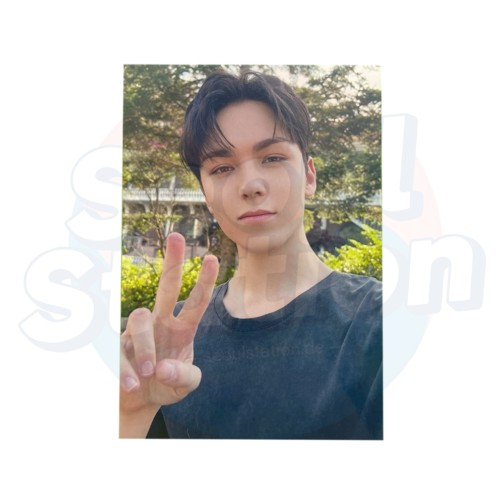 SEVENTEEN - Japan Best Album: ALWAYS YOURS - Selfie Photo (Black Words) vernon