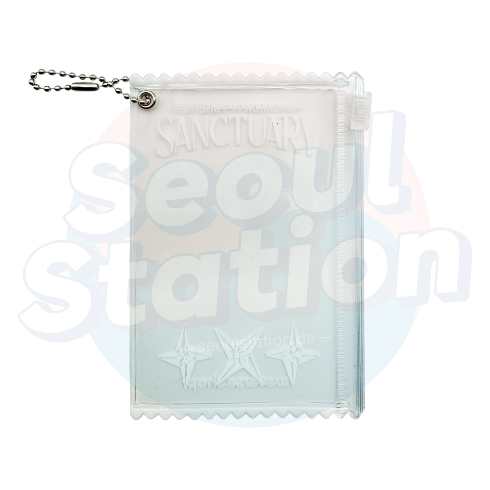 TXT - The Star Chapter : 'SANCTUARY' - WEVERSE Photo Card Pouch white