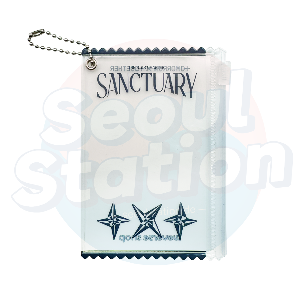 TXT - The Star Chapter : 'SANCTUARY' - WEVERSE Photo Card Pouch anthracite