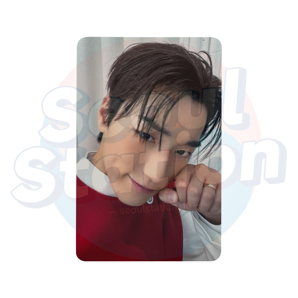 ATEEZ - ANITEEZ IN THE CALLING - SOUNDWAVE Photocard (White Back) San