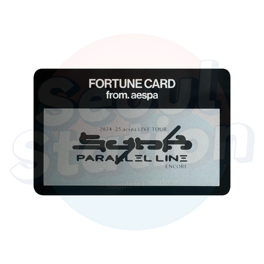 aespa - 2024-25 Live Tour 'SYNK' PARALLEL LINE : ENCORE - Fortune Scratch Card