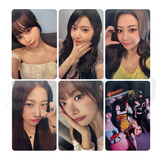 LE SSERAFIM - 1st Single Album 'SPAGHETTI' - COMPACT Ver. - APPLE MUSIC Photocard
