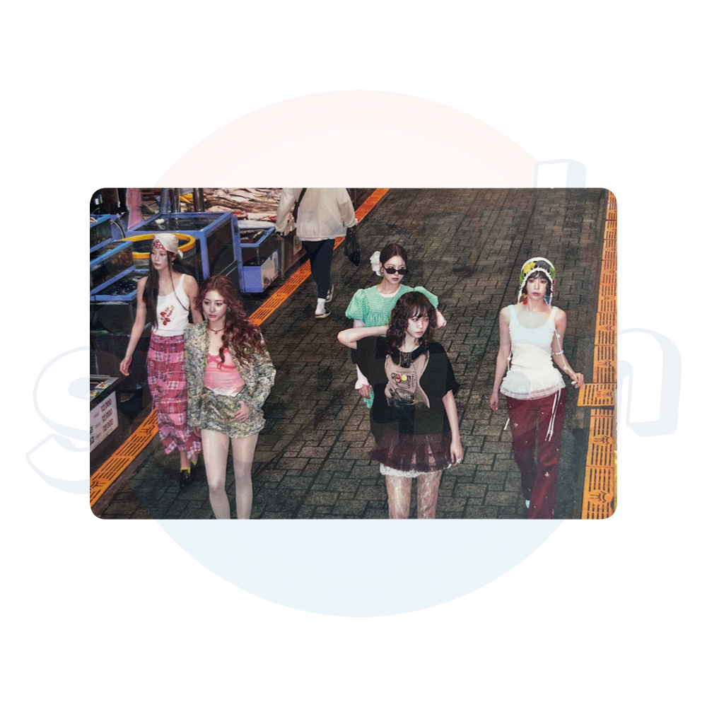 LE SSERAFIM - 1st Single Album 'SPAGHETTI' - WEVERSE Selfie Photocard B group