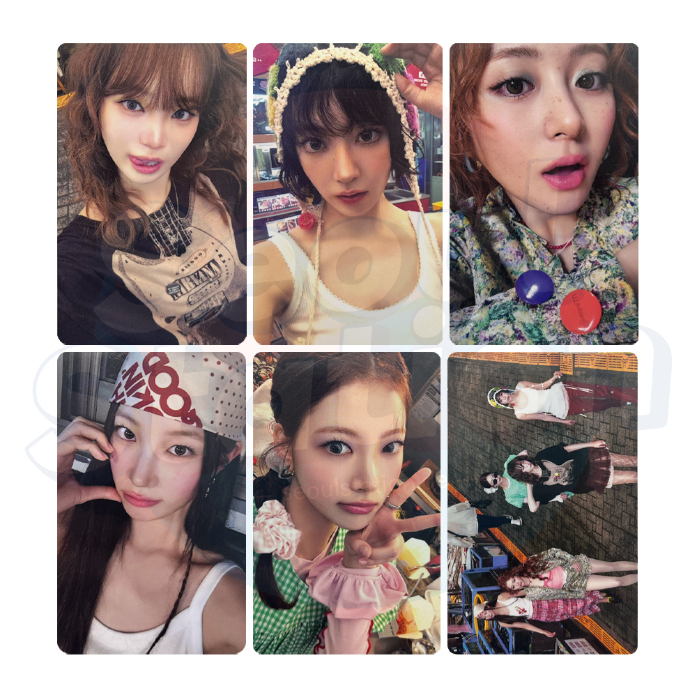 LE SSERAFIM - 1st Single Album 'SPAGHETTI' - WEVERSE Selfie Photocard B