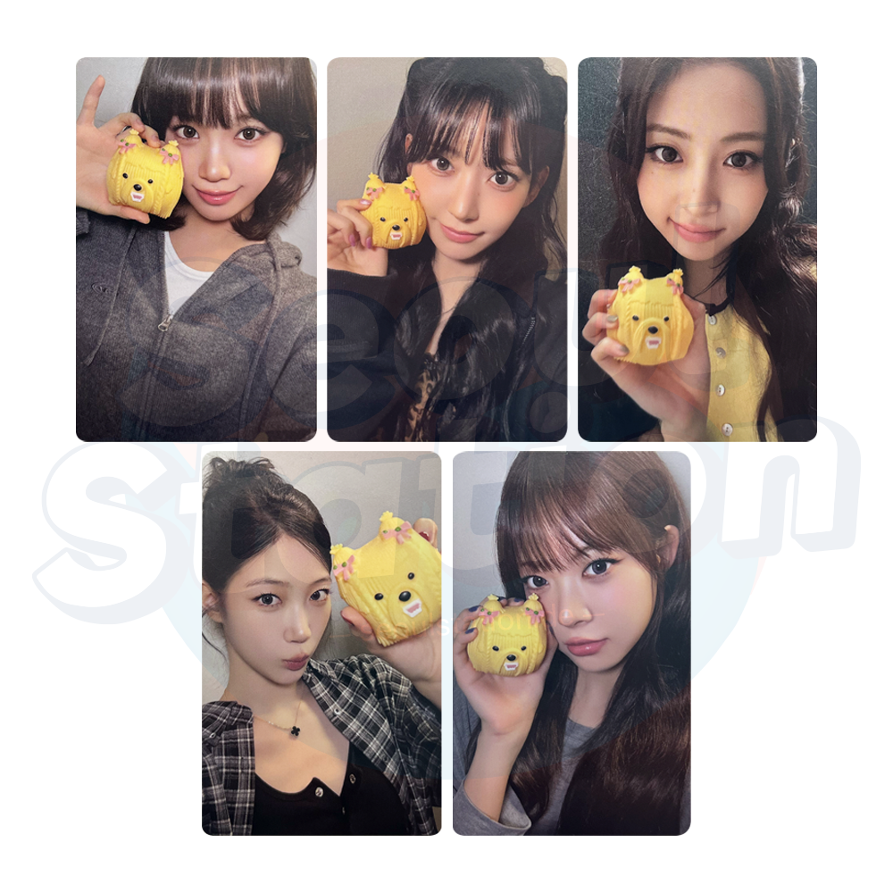 LE SSERAFIM - 1st Single Album 'SPAGHETTI' - STRESSBALL Ver. - WEVERSE Photocard
