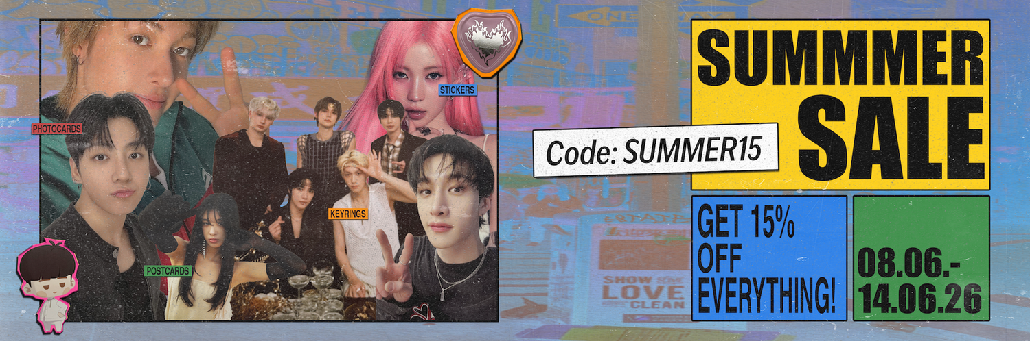 Summer Sale 15% OFF - SeoulStation.de