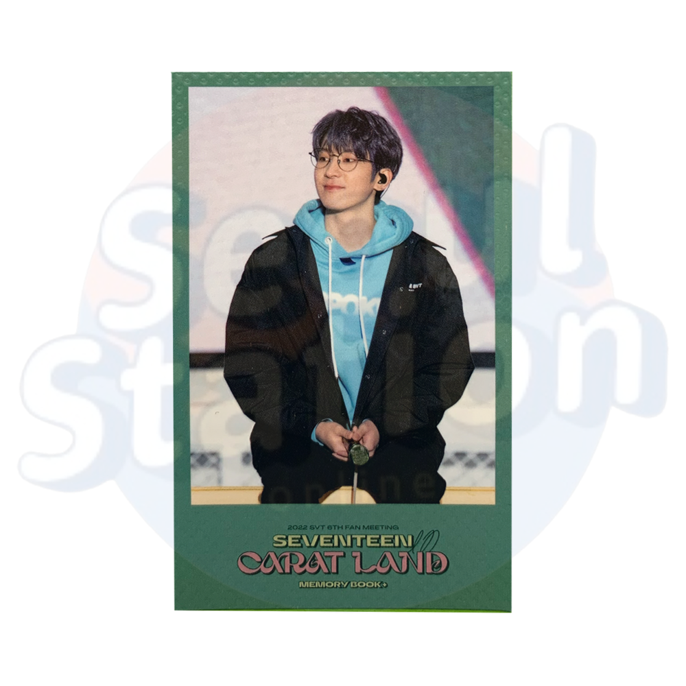 SEVENTEEN - 2022 SVT 6th Fan Meeting - SEVENTEEN IN CARATLAND - WEVERSE Polaroid Photo Card wonwoo