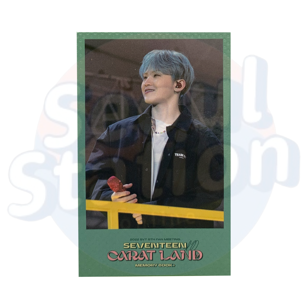 SEVENTEEN - 2022 SVT 6th Fan Meeting - SEVENTEEN IN CARATLAND - WEVERSE Polaroid Photo Card woozi