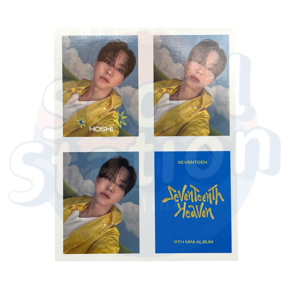 SEVENTEEN - SEVENTEENTH HEAVEN - WEVERSE 4-Cut Sticker