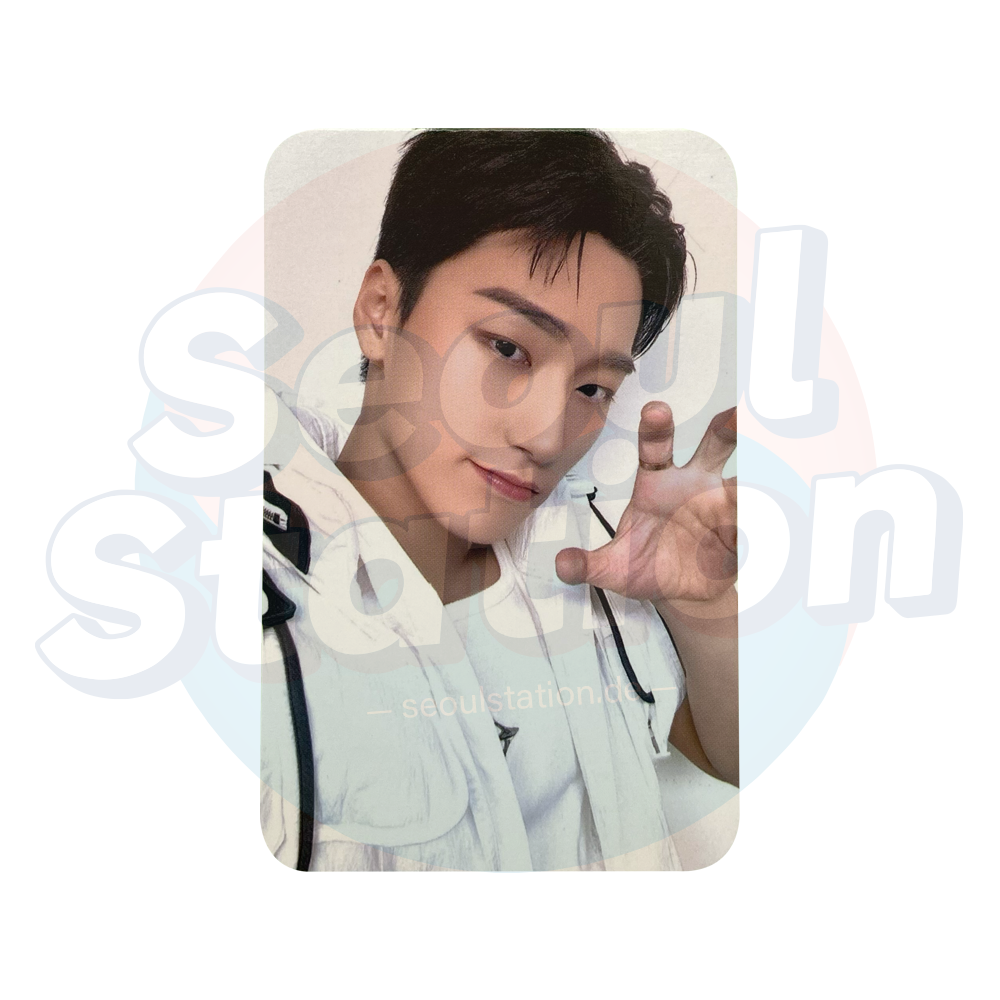 ATEEZ - THE WORLD EP.FIN : WILL - Soundwave 3rd Round Lucky Draw Photo Card (White Fit) San