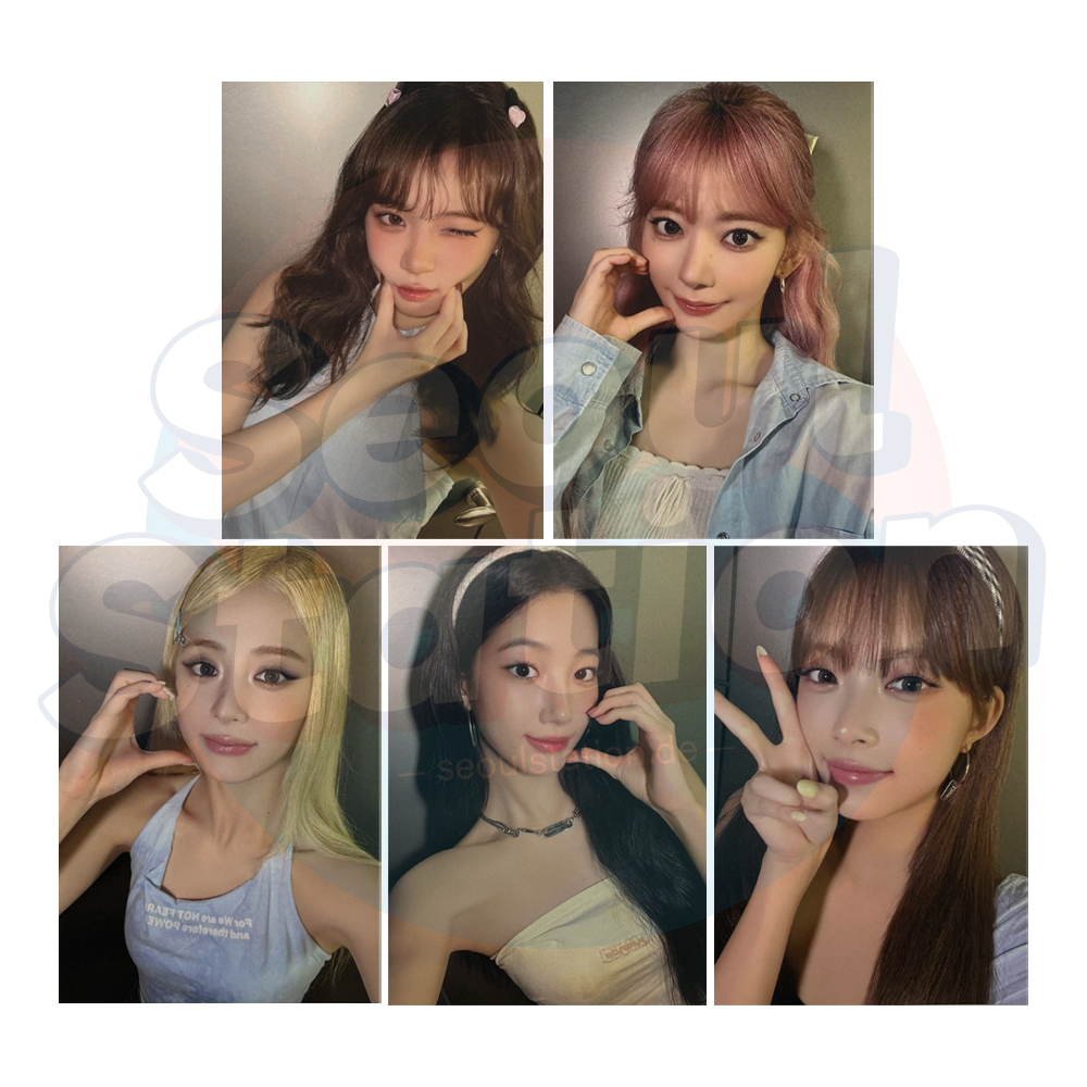 LE SSERAFIM - 2nd Single Album 'MADE MY NIGHT' - WEVERSE Printed Photo (Selfie ver.) seoulstation.de