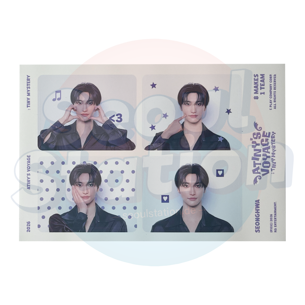 ATEEZ - 2026 Fanmeeting 'ANITY'S VOYAGE: TINY MYSTERY' - Sticker Sheet seoulstation.de seoulstation.de