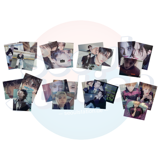 STRAY KIDS - 10th Mini Album 'THIS&THAT' (FANS ALBUM Ver.) - Member Sticker Set (3EA) seoulstation.de