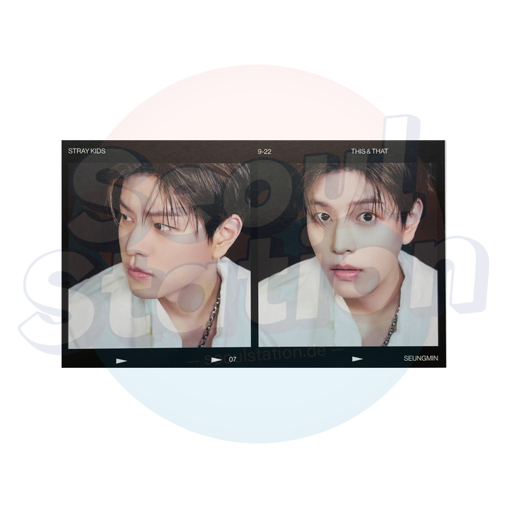 STRAY KIDS - 10th Mini Album 'THIS&THAT' (Truck Ver.) - LIMITED Ver. - 2-Cut Member Photo