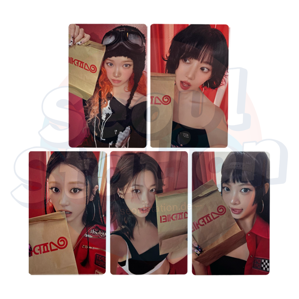 LE SSERAFIM - 1st Single Album 'SPAGHETTI' - WEVERSE Lucky Draw Photocard